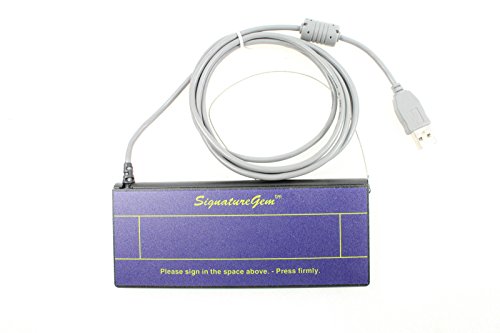 Topaz Signaturegem 1-Inch X 5-Inch T-S261-Hsb-R USB Electronic Signature Pad (Renewed)