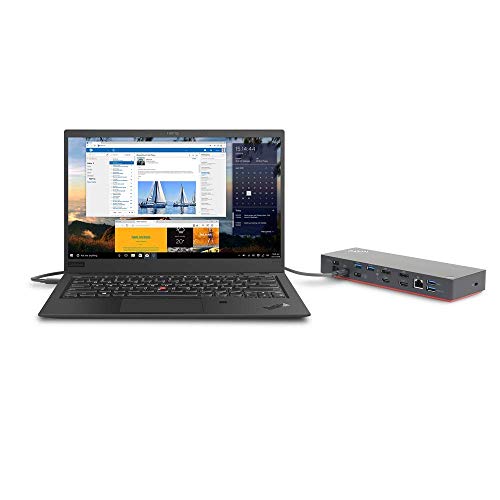 RENEWED Lenovo ThinkPad Thunderbolt 3 Dock Gen 2 (40AN0135US) – 135W Power, Dual 4K UHD Support, 2 HDMI, 2 DisplayPort, USB-C, USB 3.1 – Black