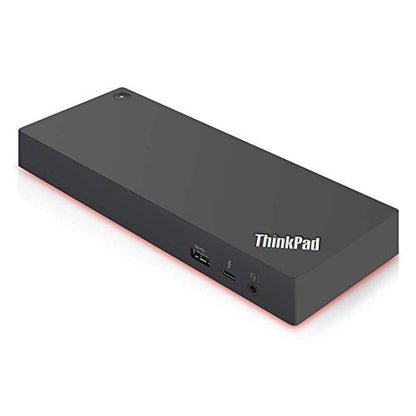 RENEWED Lenovo ThinkPad Thunderbolt 3 Dock Gen 2 (40AN0135US) – 135W Power, Dual 4K UHD Support, 2 HDMI, 2 DisplayPort, USB-C, USB 3.1 – Black