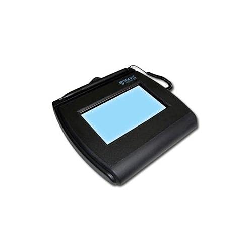 RENEWED Topaz T-LBK750-BHSB-R SigLite 4x3 LCD Signature Pad – Dual Serial/USB Interface, High-Resolution Electronic Signature Capture Device