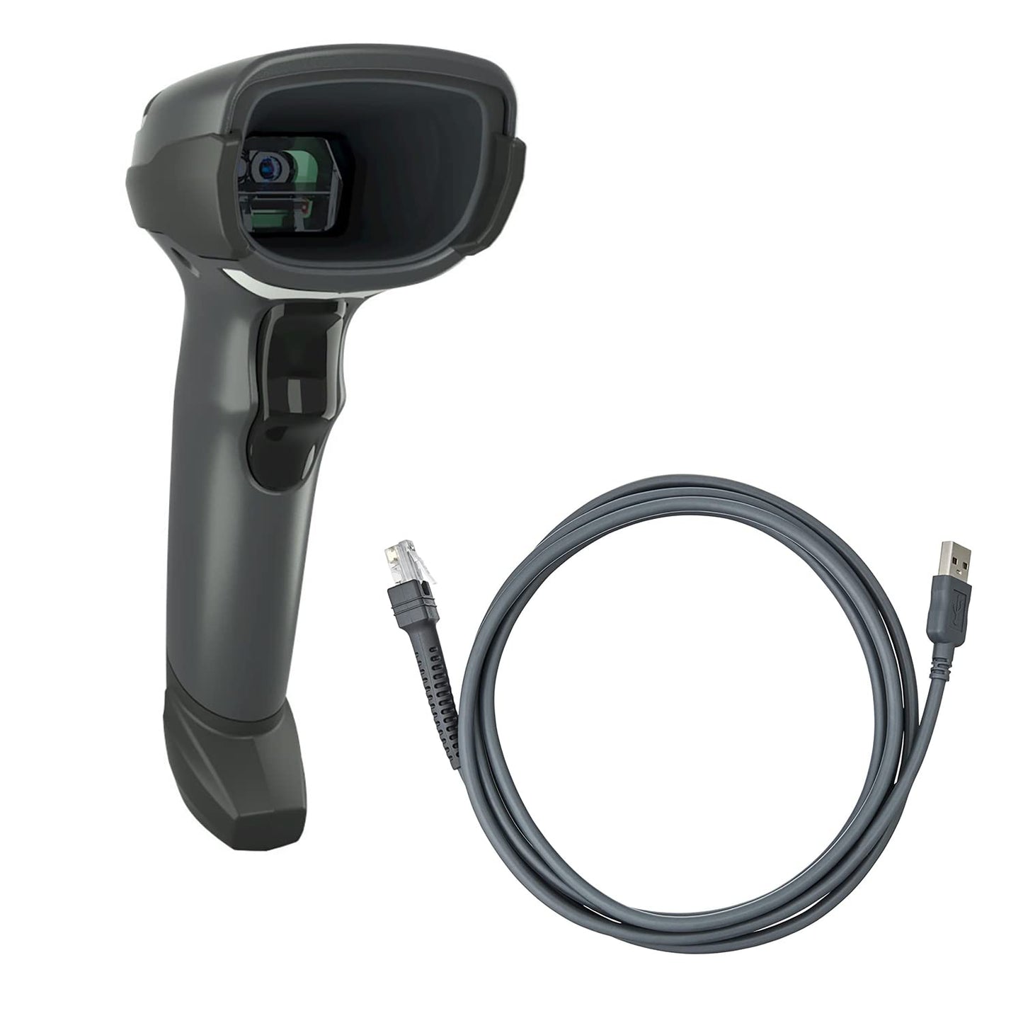 Renewed Zebra DS4608-SR Standard Range 1D 2D Handheld Barcode Scanner QR Wired USB Imager Black Corded Screen Code Reader for POS System - JTTANDS (Renewed)