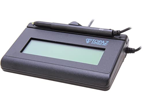 RENEWED T-LBK462-BSB-R SignatureGem LCD 1x5 Electronic USB Signature pad (Renewed)